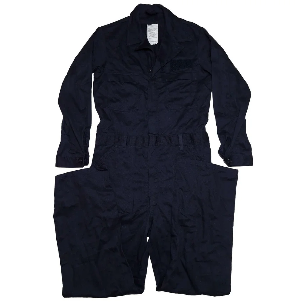 US MILITARY Coveralls Flame Resistant FR Utility 8405-01-619-1203 Navy Blue 42XL